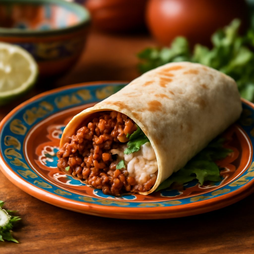 Sloppy Joe Burrito Fit Low Fat
