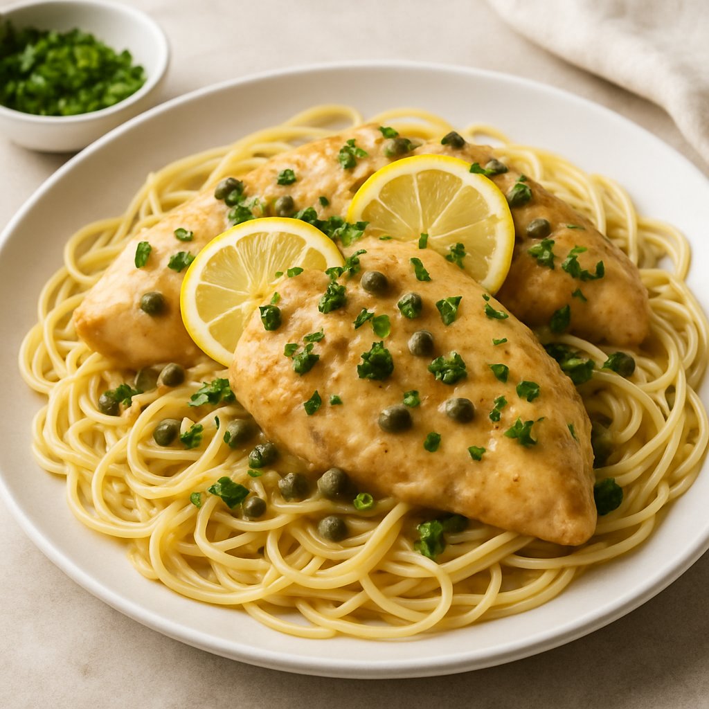 Slow-Cooker Chicken Piccata Low Fat