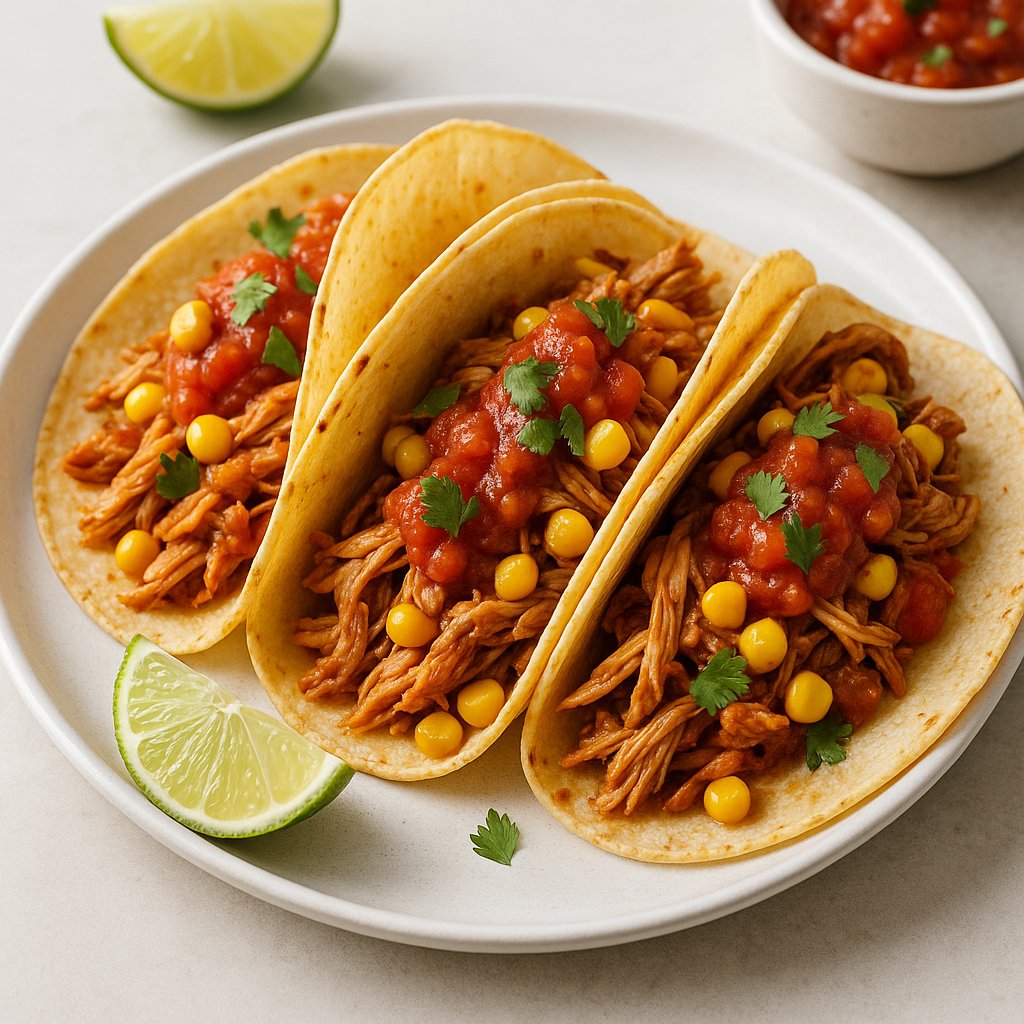 Slow-Cooker Chicken Tacos Low Carb