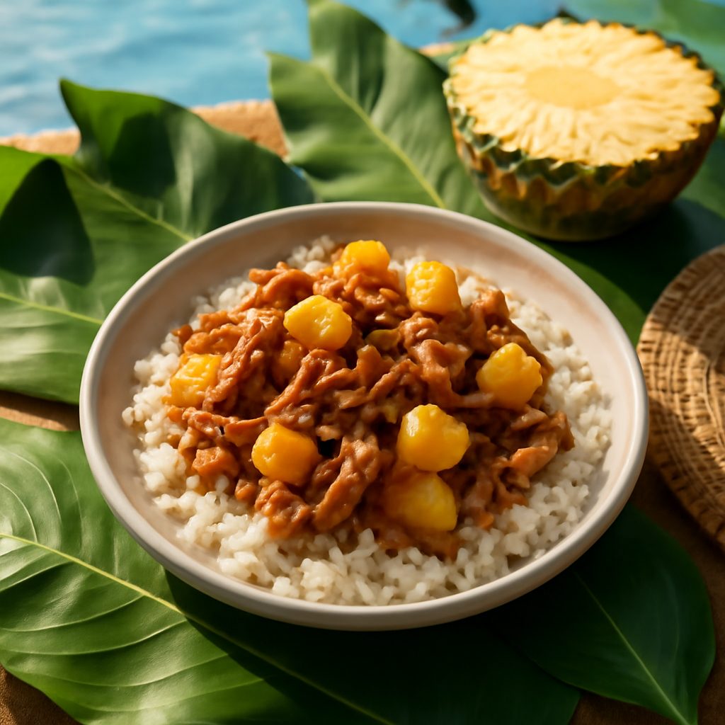 Pollo alle Hawaii in Pentola Lenta Low Fat
