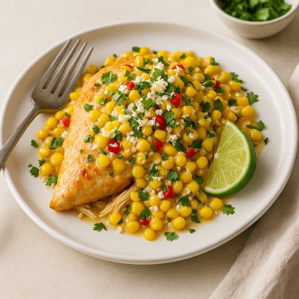 Slow-Cooker Street Corn Chicken Low Fat