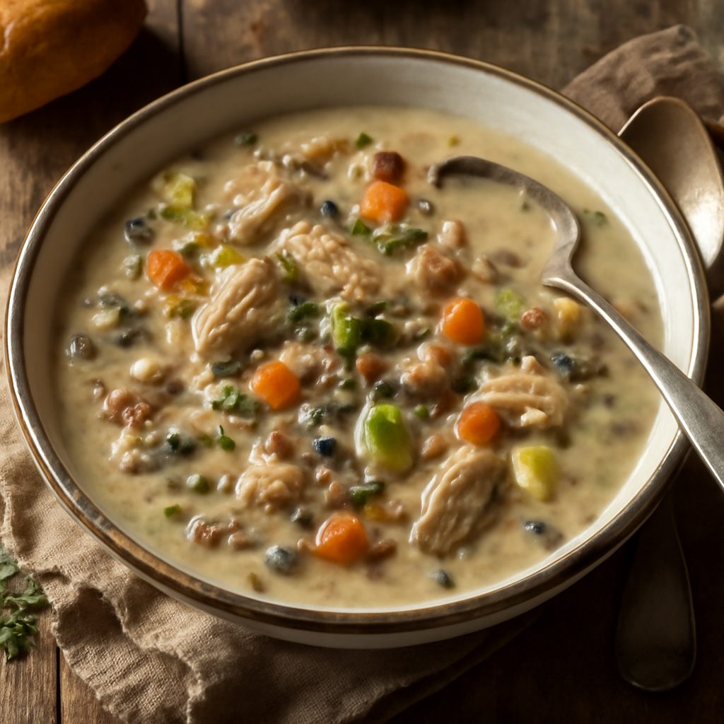 Zuppa di Tacchino Affumicato e Riso Selvatico Protein