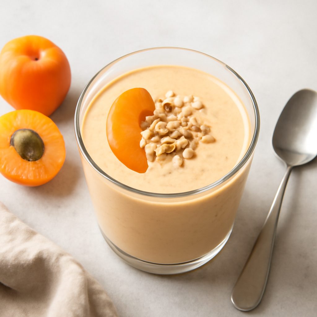 Smoothie all'albicocca Proteico Low-Carb