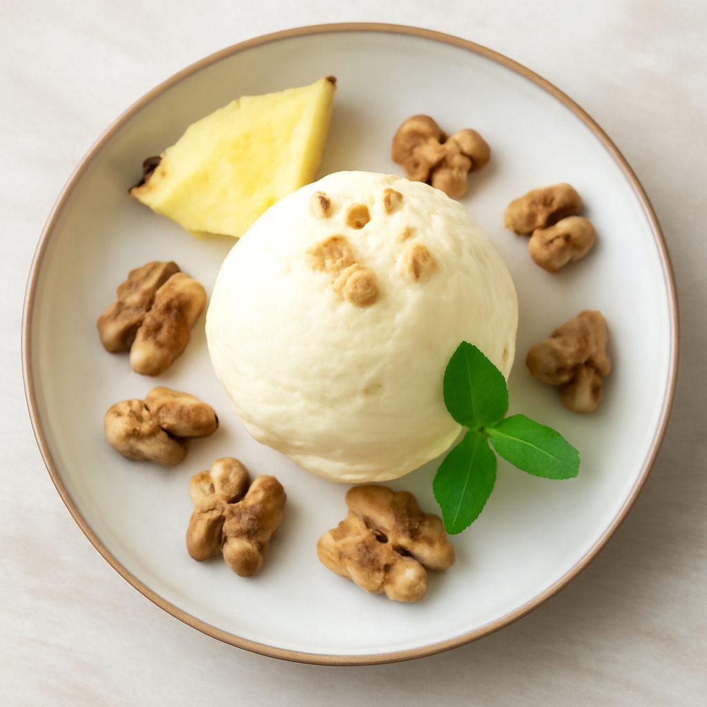 Sorbetto Ananas e Noci