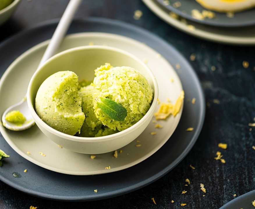 Sorbetto zucchine e limone Protein