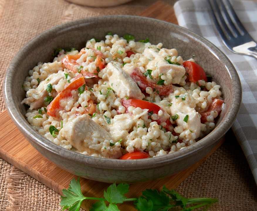 Sorgo con pollo e peperoni (senza glutine) Low Fat