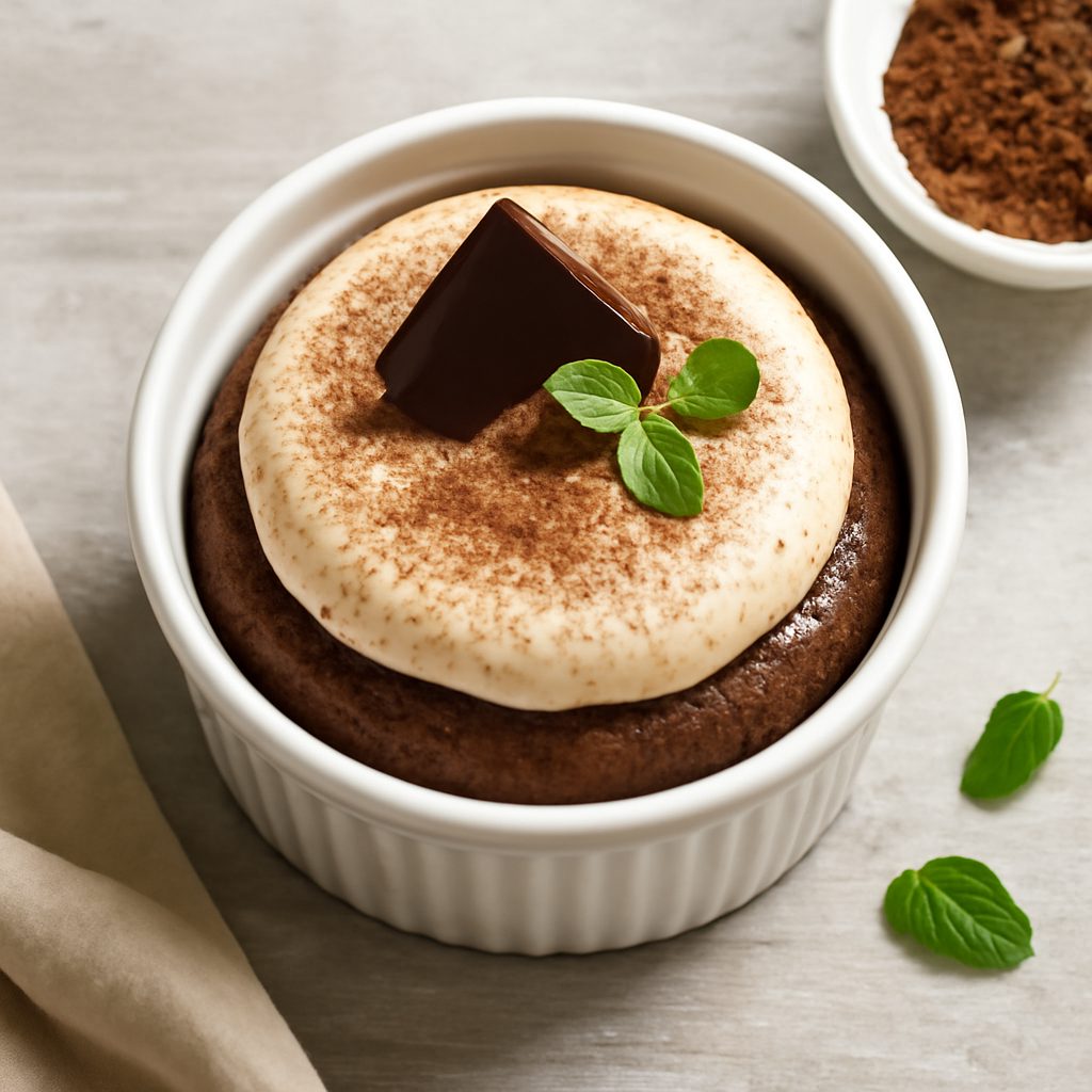 Soufflè ai Due Cioccolati
