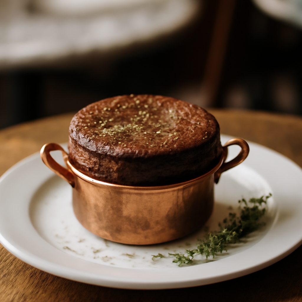 Soufflé al Cioccolato e Liquore Protein