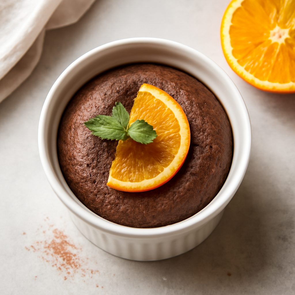 Soufflé Cioccolato e Arancia