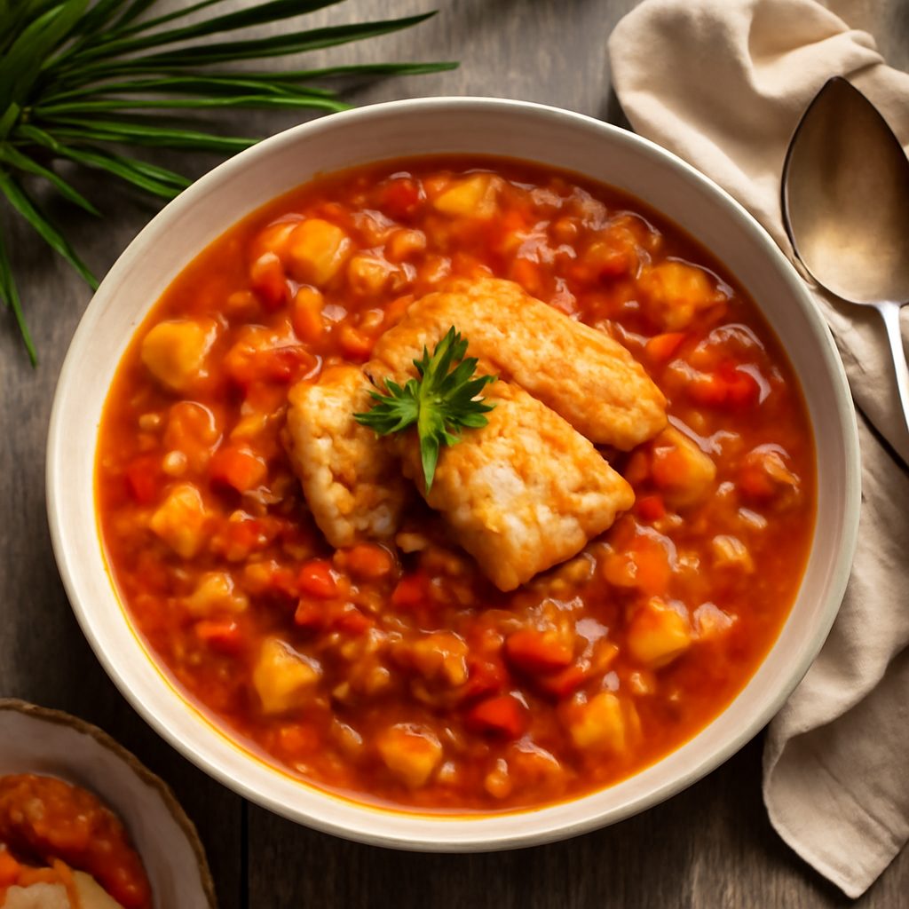 Zuppa di Pesce Gatto della Carolina del Sud