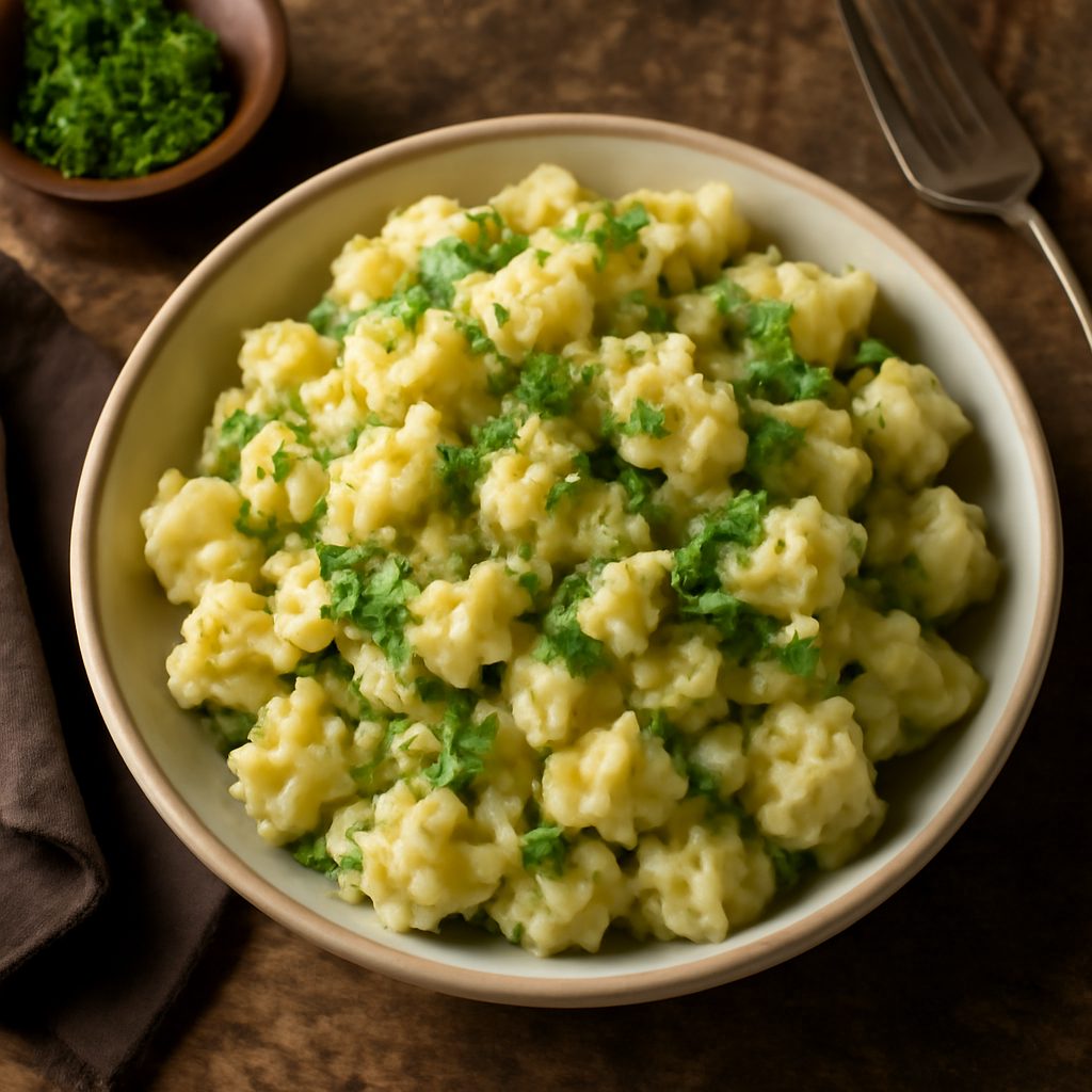 Insalata di Patate al Dill dello Stile del Sud Low Carb
