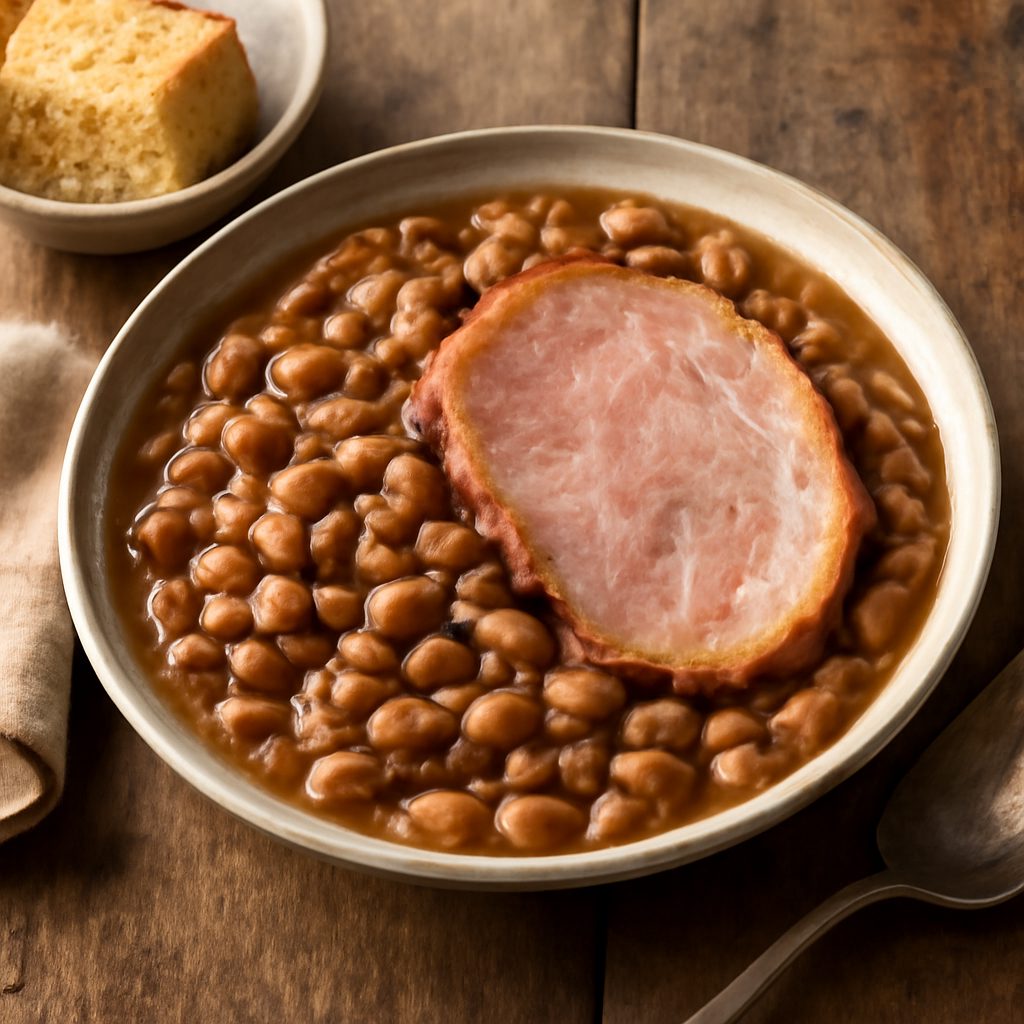 Fagioli e Prosciutto alla Meridionale