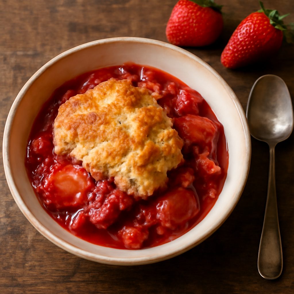 Cobbler di Fragole in Stile Meridionale