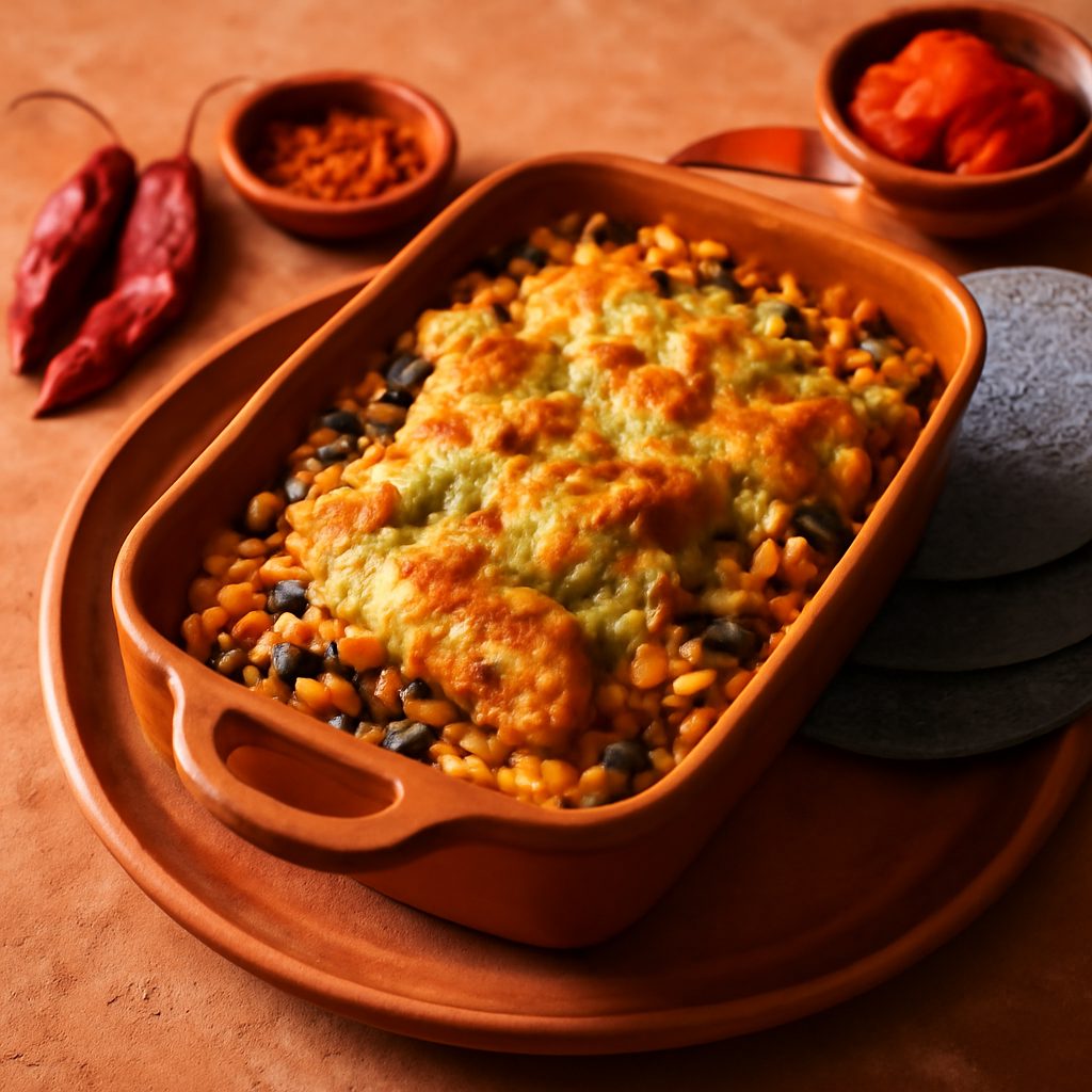 Casseruola di pollo del Sudovest