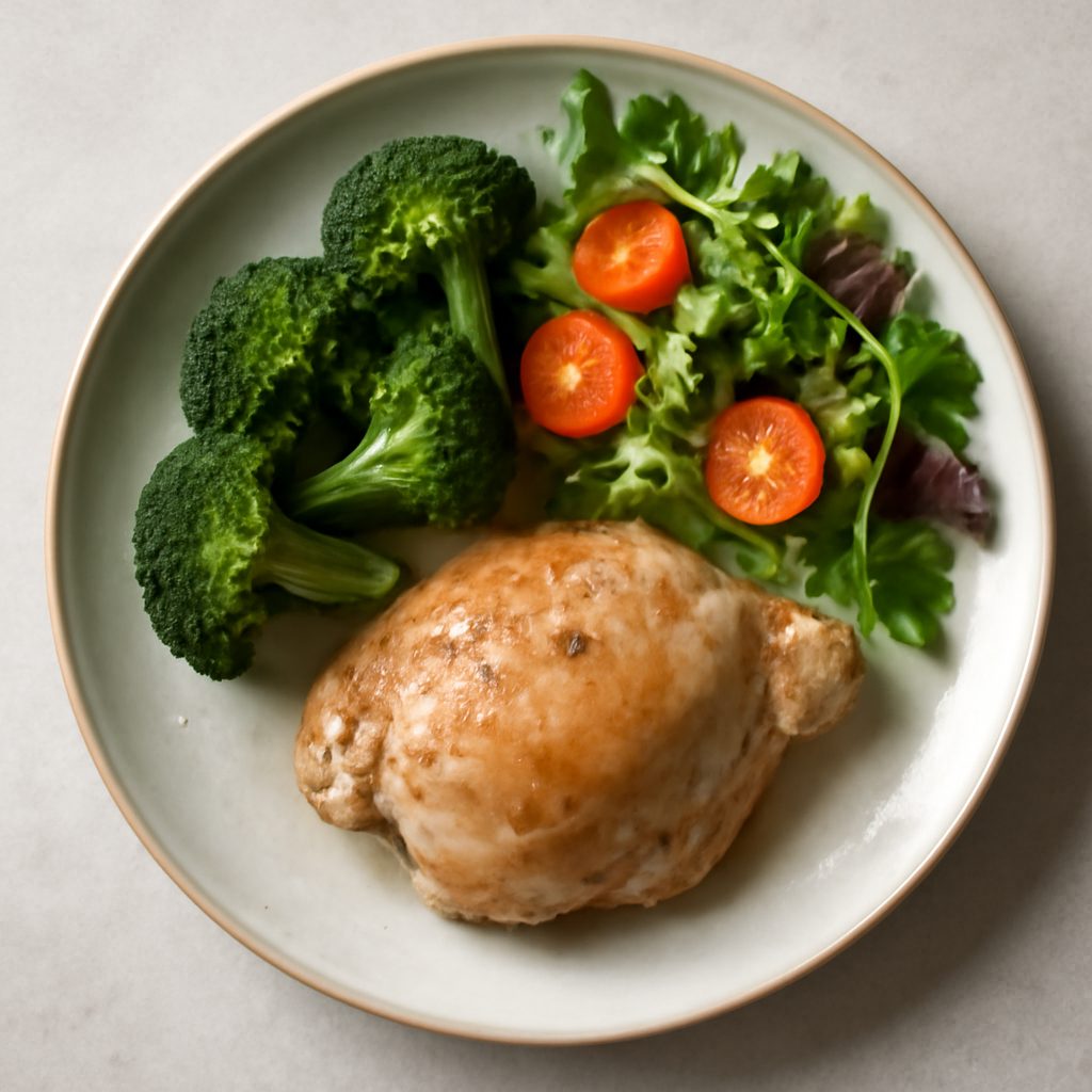 Sovrascoscia di pollo sottovuoto