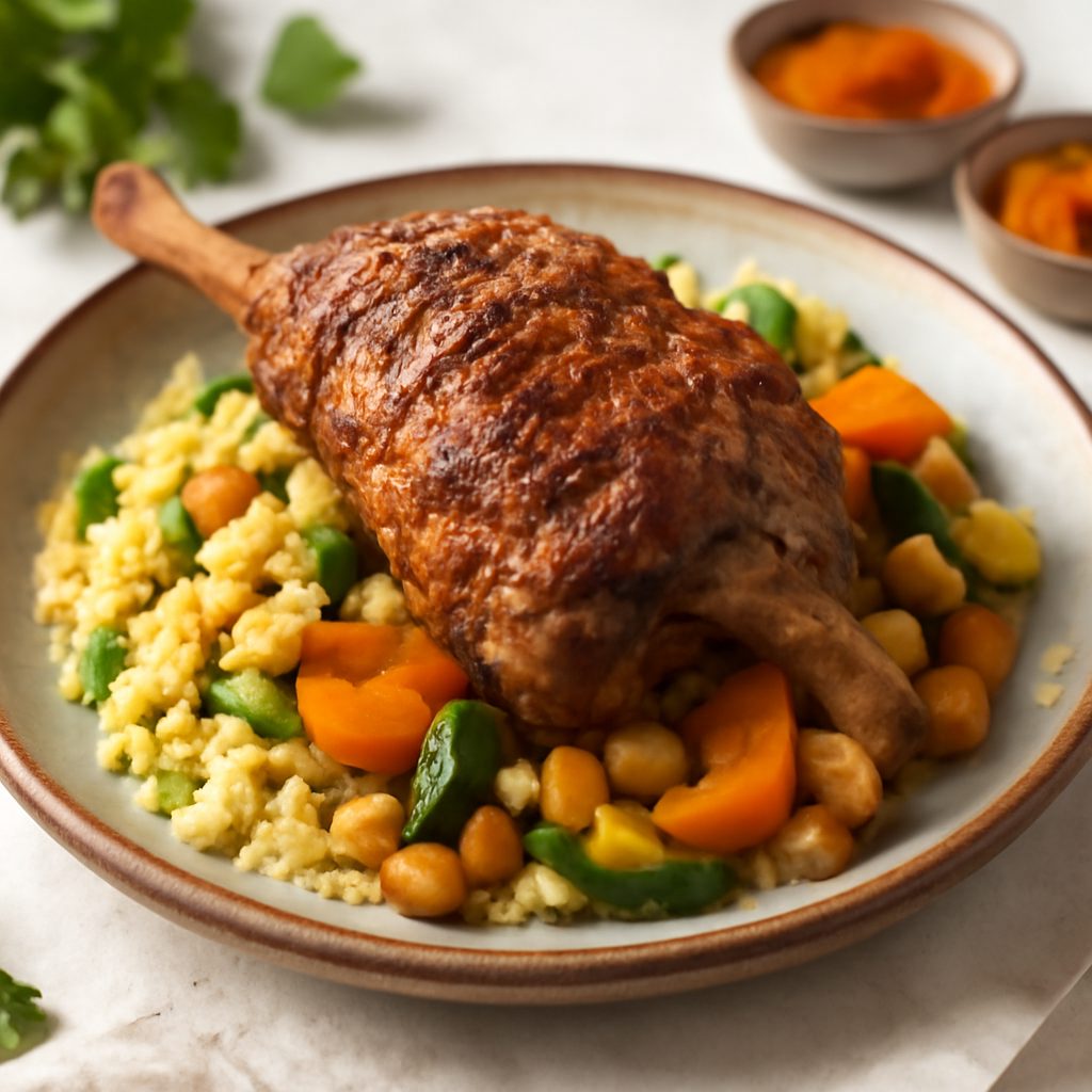Spalla d'agnello marocchina light