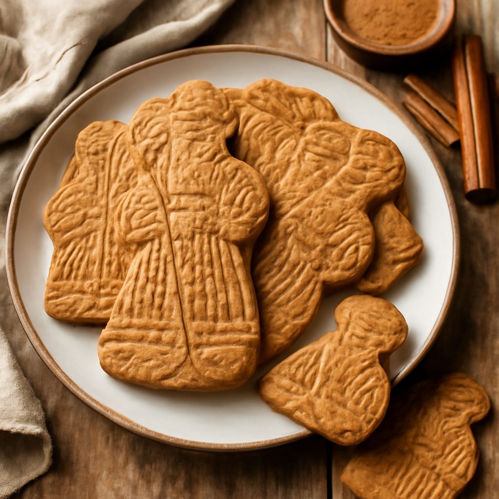 Biscotti Speculaas o Dolcetti Speziati di Sinterklass