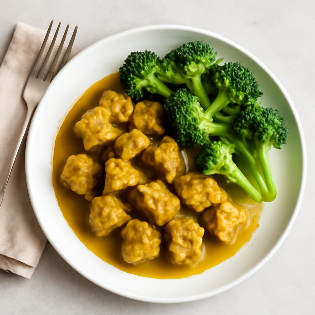 Spezzatino di maiale al curry con zucchine Protein