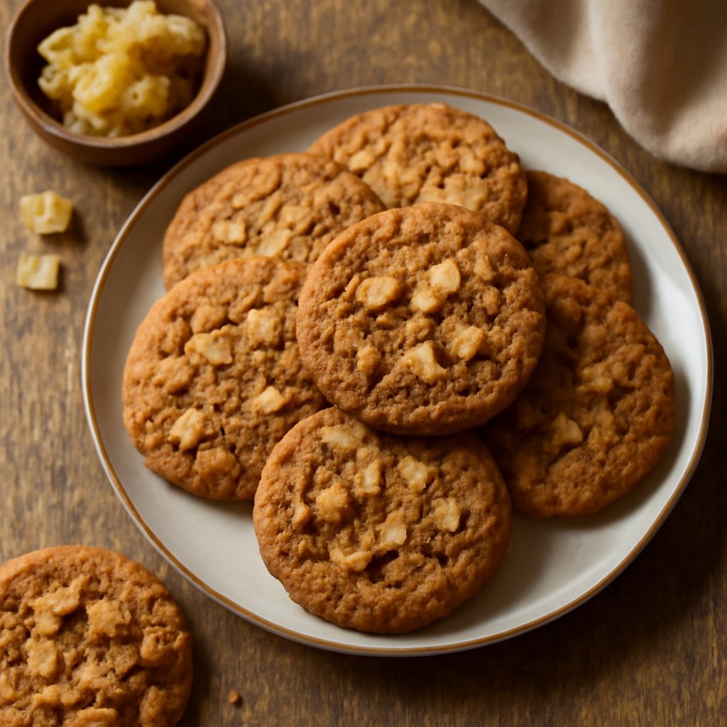 Biscotti Speziati con Zenzero Cristallizzato