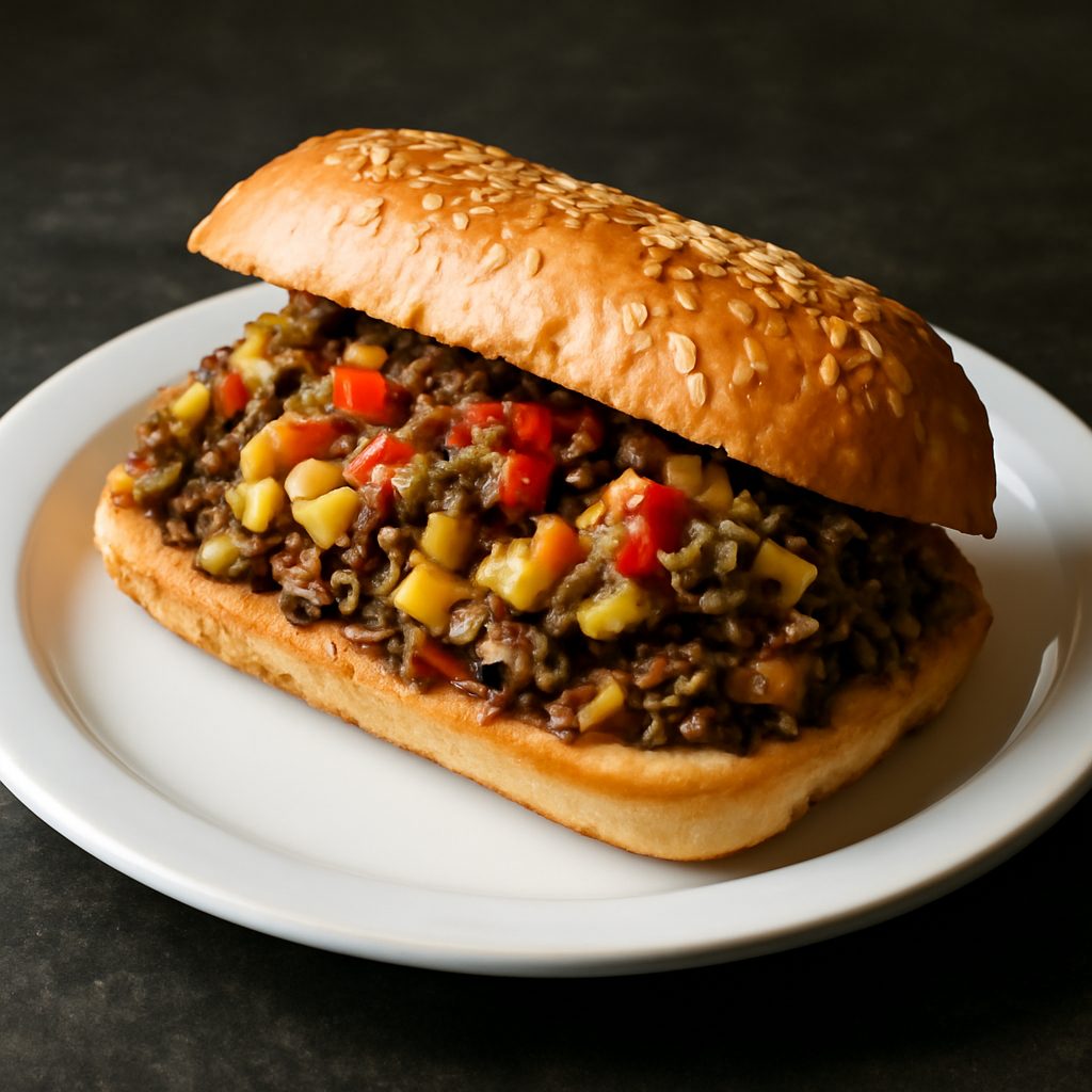 Panino al Formaggio Sminuzzato Piccante