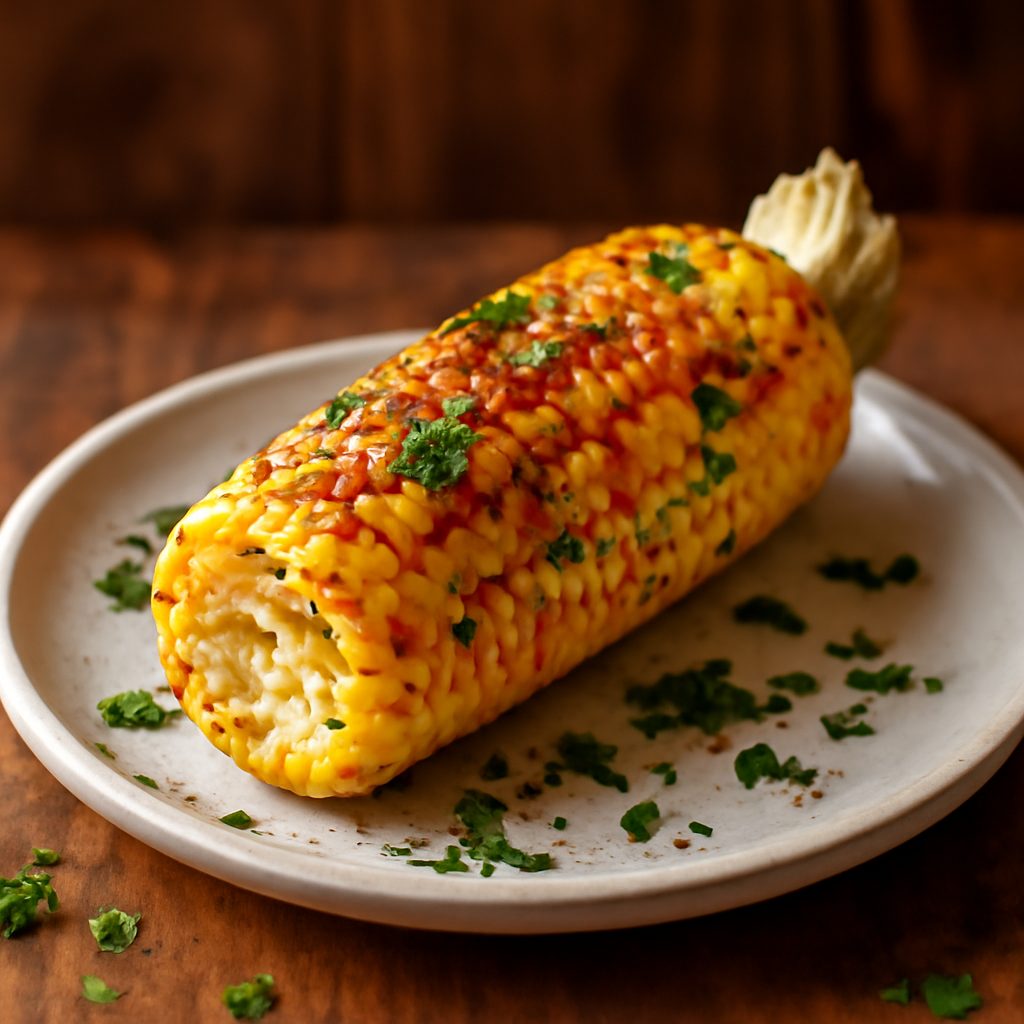 Spicy Corn on the Cob High-