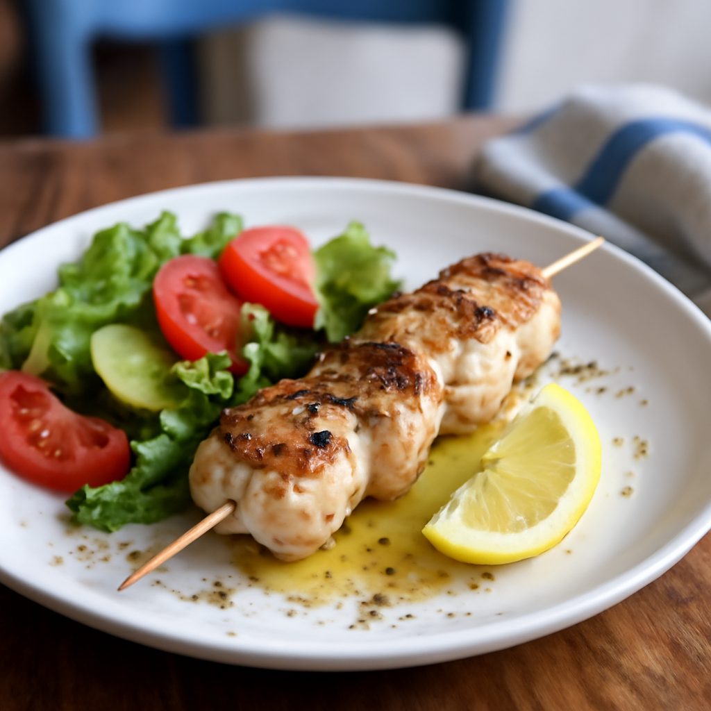 Spiedini di Pollo all'Isola Greca