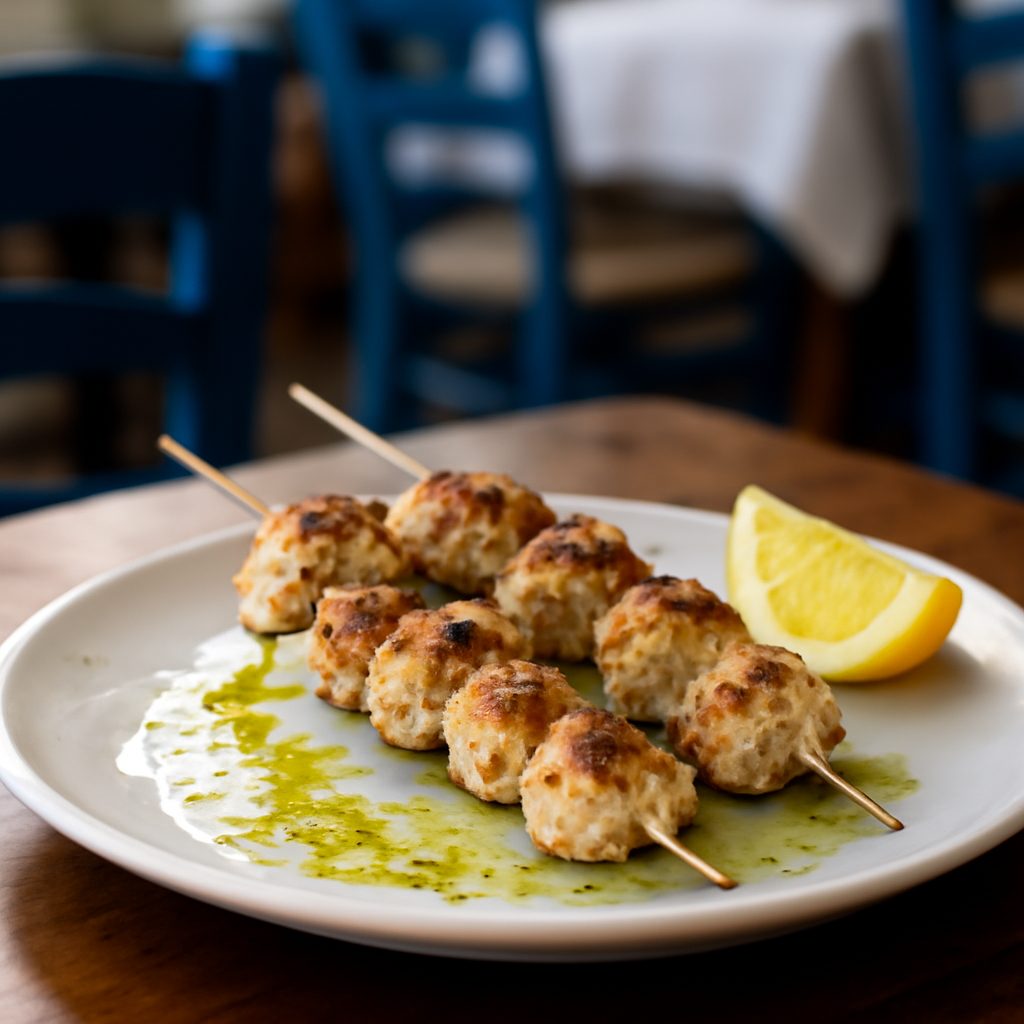 Spiedini di Pollo Greco