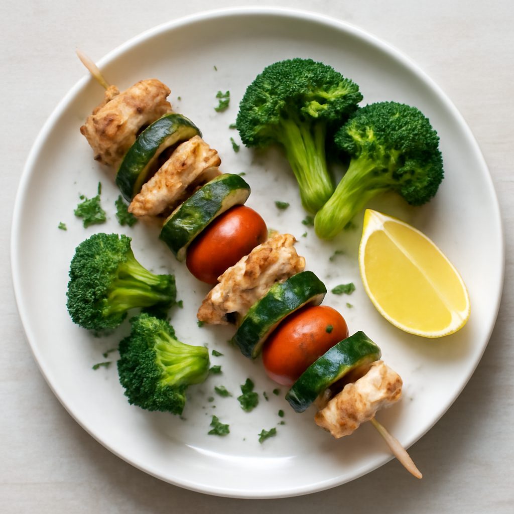 Spiedini Proteici Low-Carb al Forno: Sheet Pan Fit