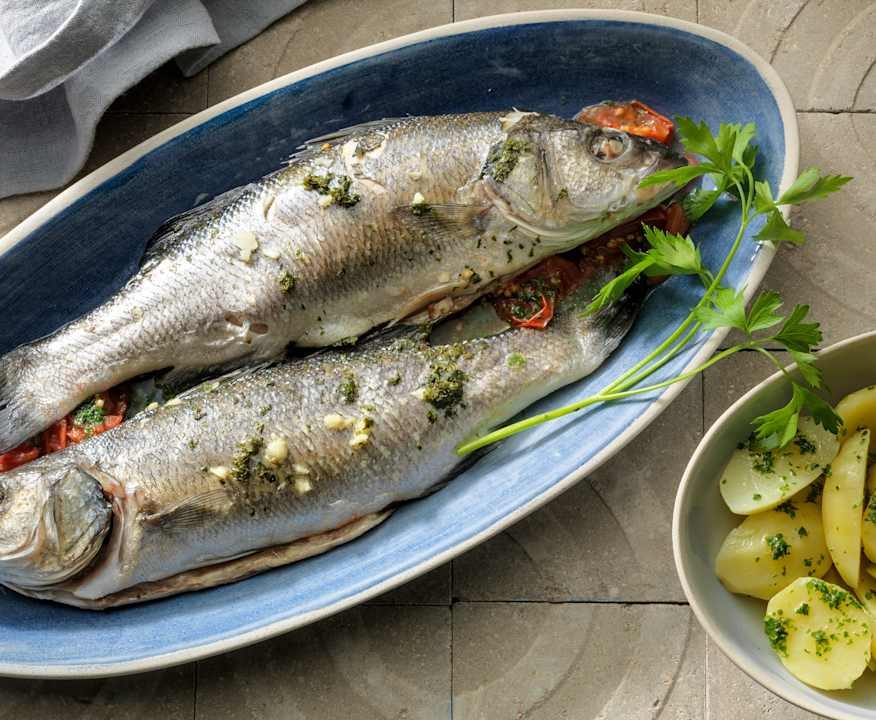 Spigole all'acqua pazza Low Fat