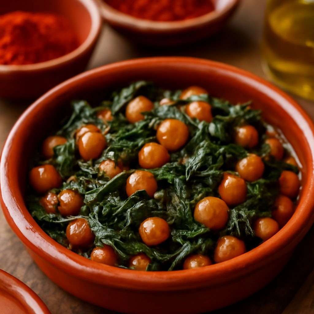 Spinaci e Ceci alla Spagnola