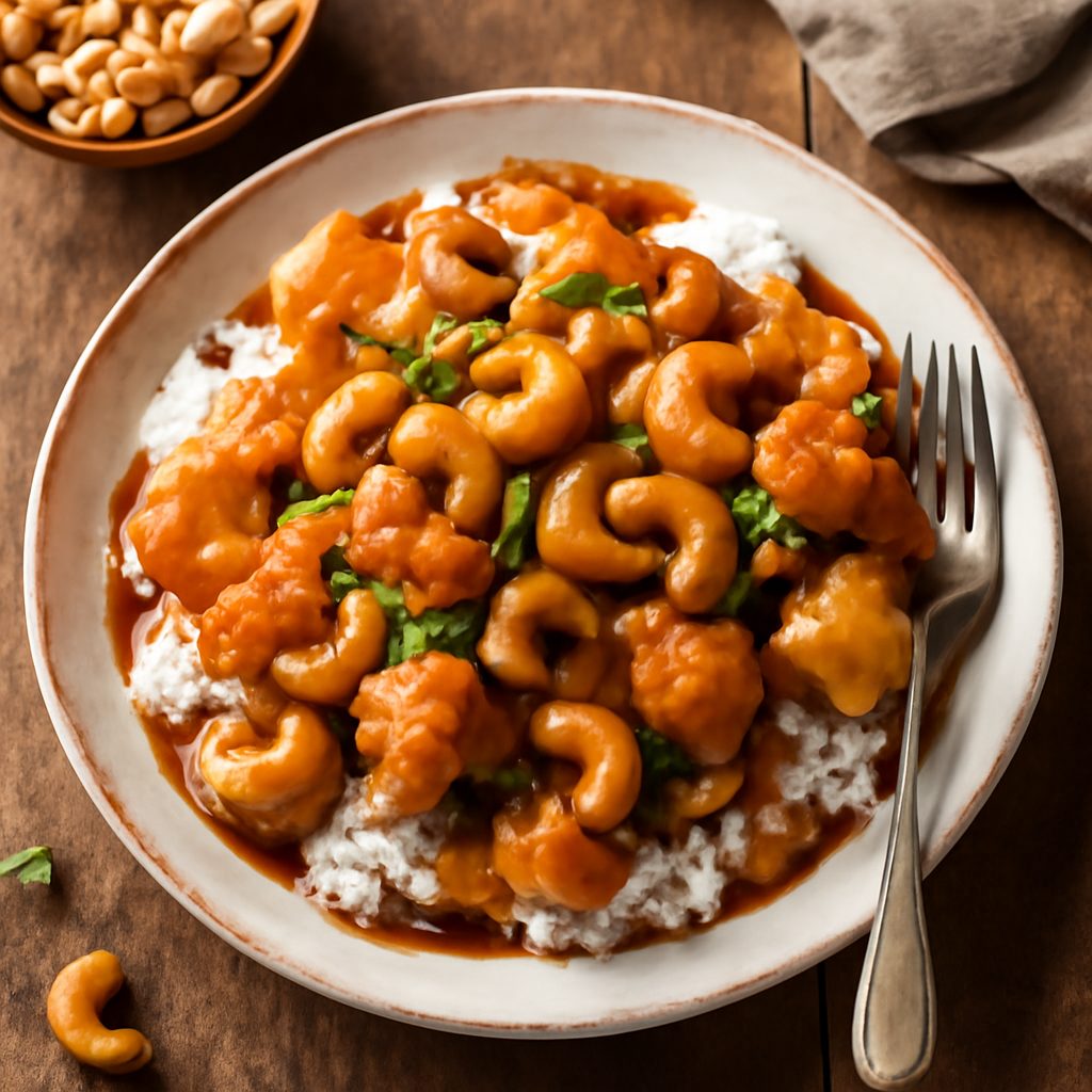 Pollo alle Noci di Anacardo nello Stile di Springfield Low Carb