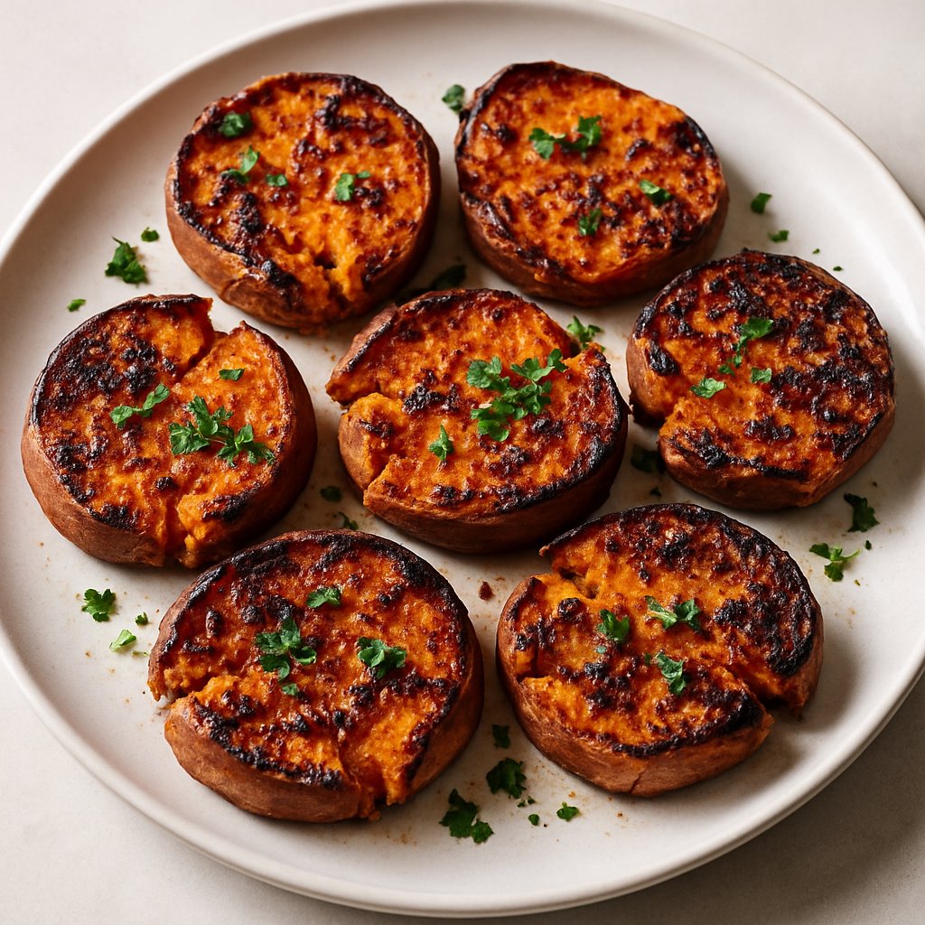 Steamrolled Sweet Potatoes Protein