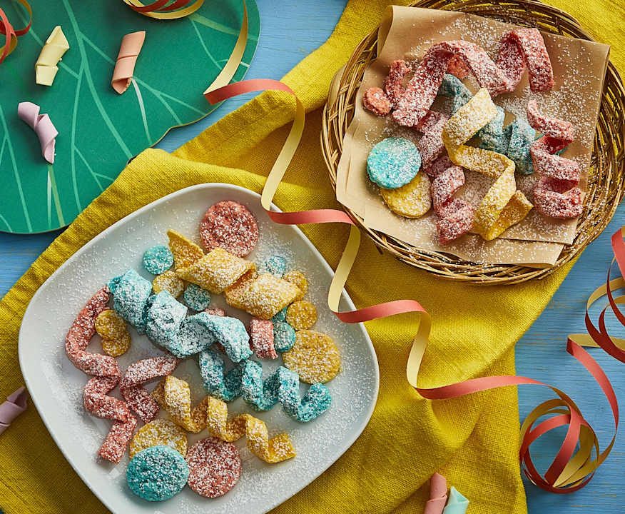Stelle filanti e coriandoli dolci Protein