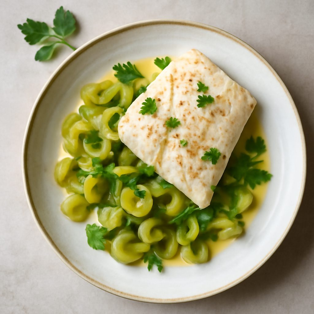 Stoccafisso con i porri proteico low-carb