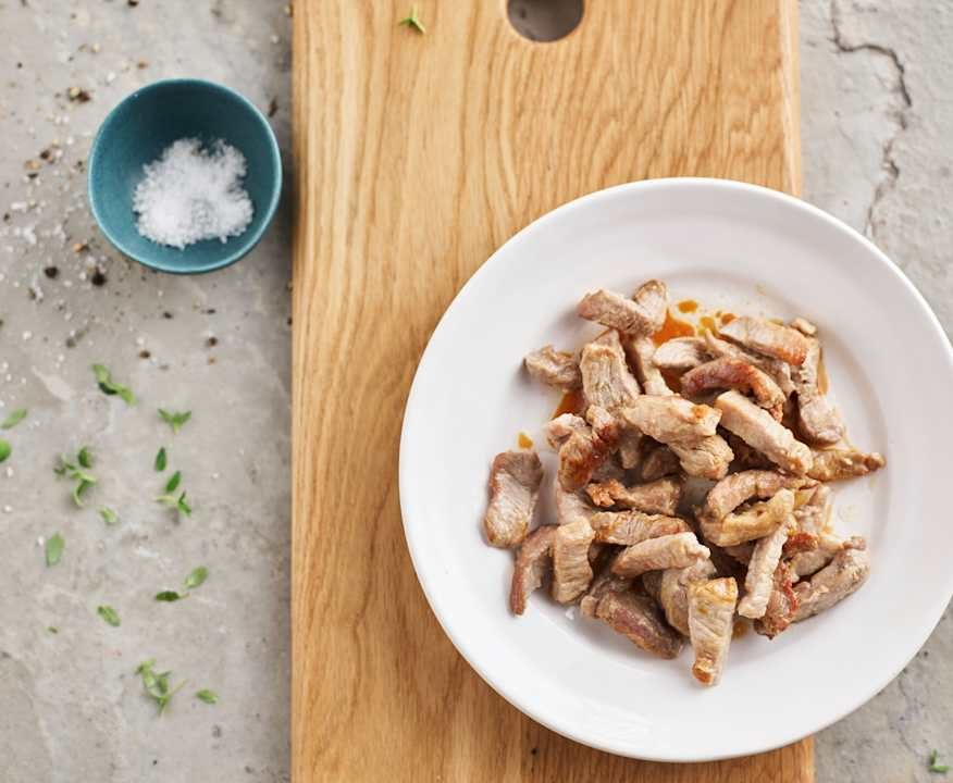 Straccetti di maiale dorati Low Fat