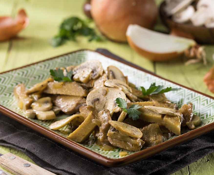 Straccetti di seitan ai funghi Low Fat