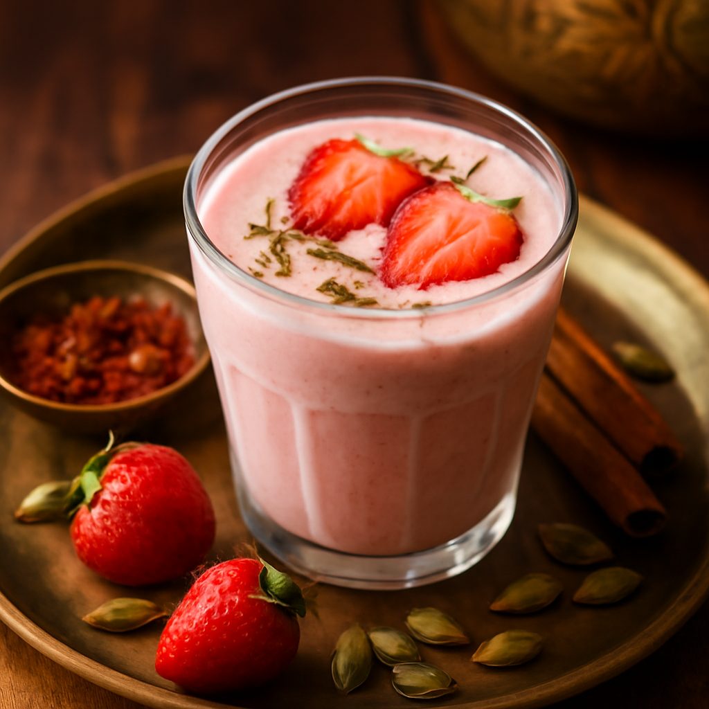 Strawberry Lassi High- Protein