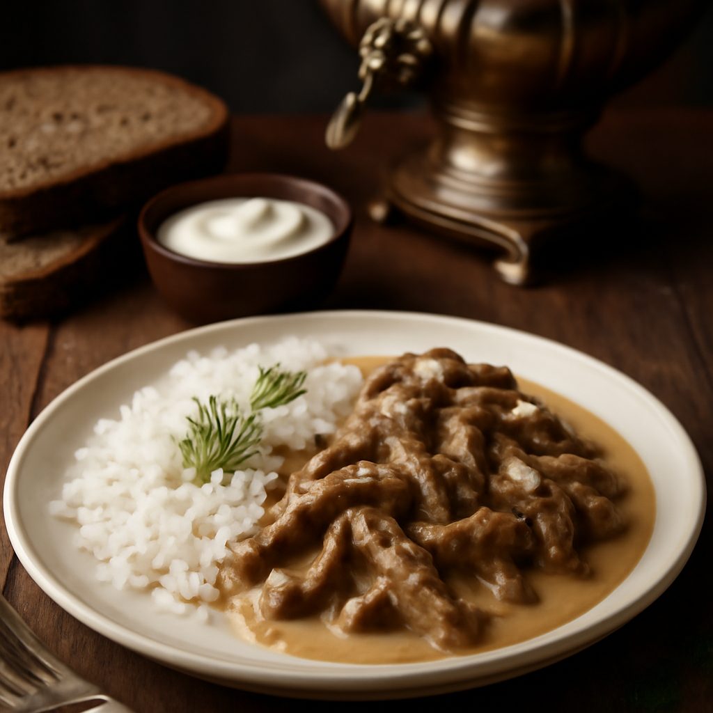Stroganoff di Manzo Light Low-Carb
