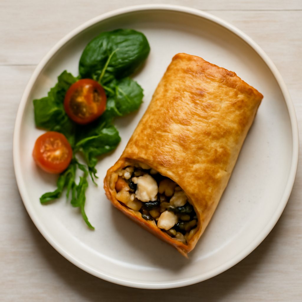 Strüdel proteico uva e salsiccia low-carb