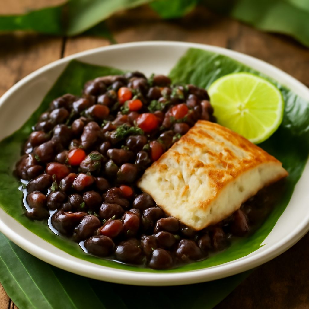 Stufato Brasiliano di Fagioli Neri Low-Carb