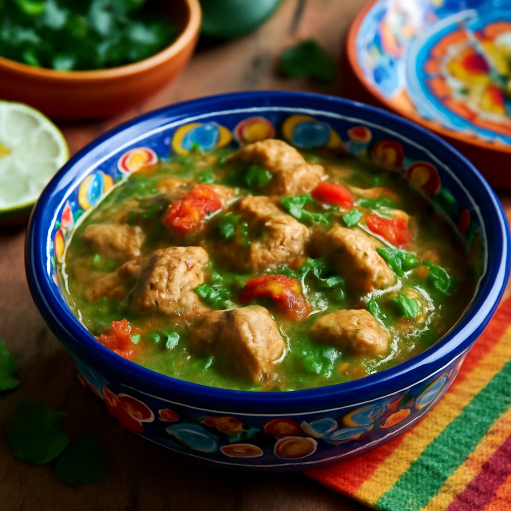 Stufato di Maiale al Tomatillo Messicano Low Carb