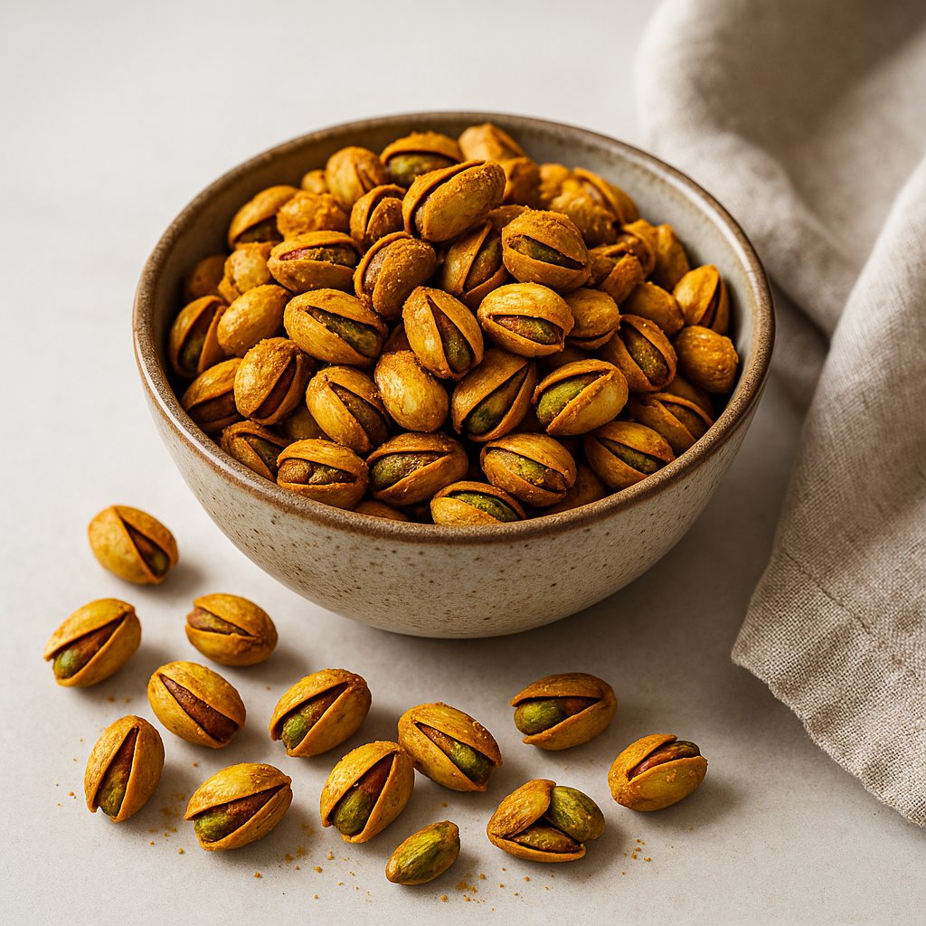 Sweet Curry Roasted Pistachios Protein