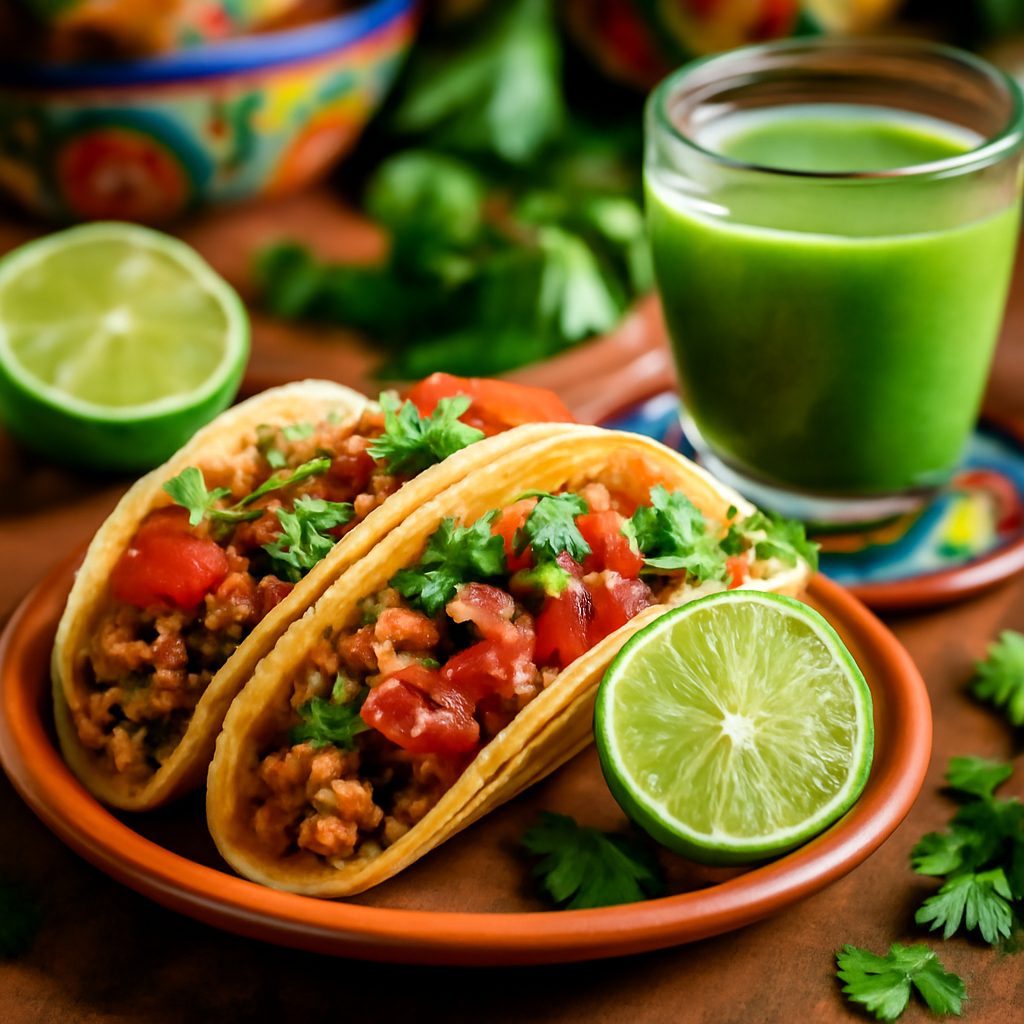 Taco Messicani con Pollo e Guacamole