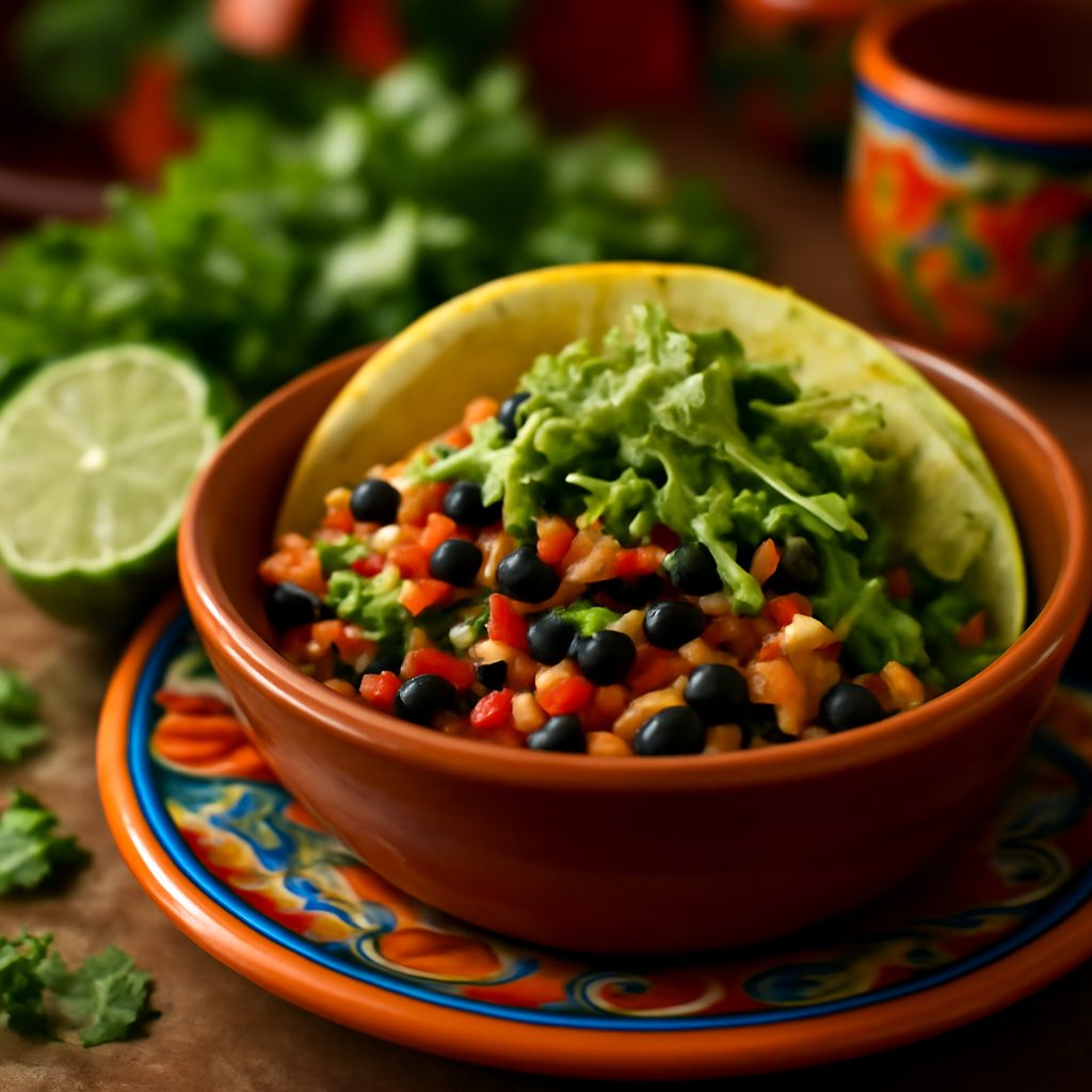 Taco Mix con Fagioli Neri e