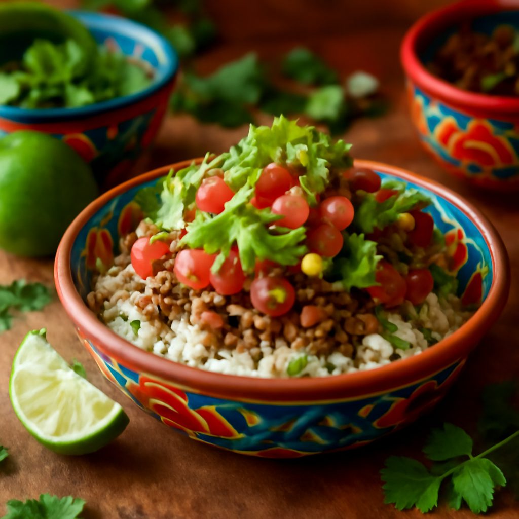 Taco Rice Low-Carb Fit
