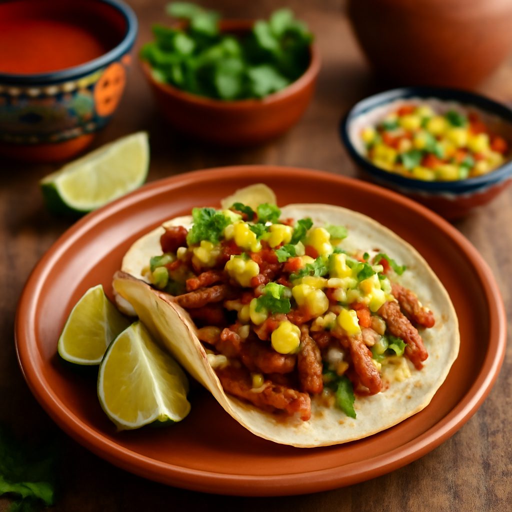 Tacos di Maiale Piccante con Salsa di Ananas Protein