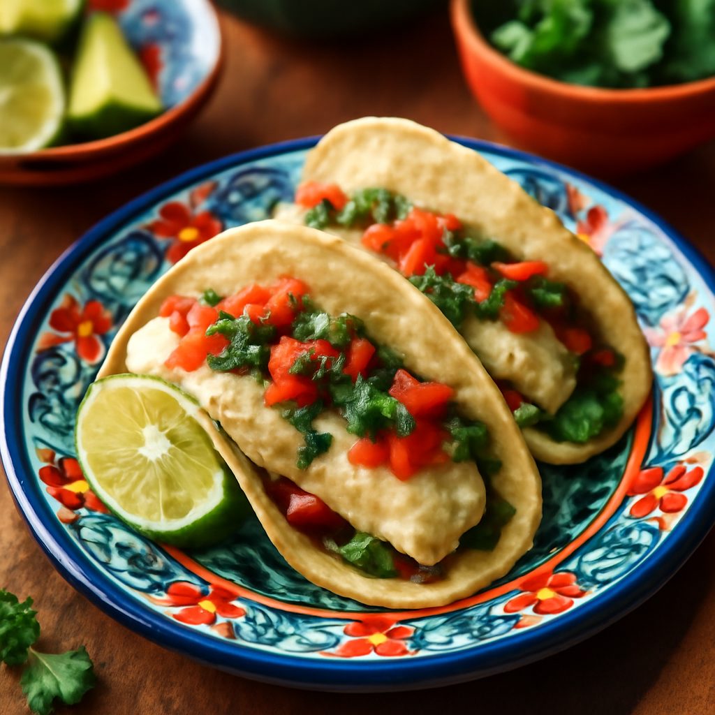 Tacos di Merluzzo al Forno Low Fat