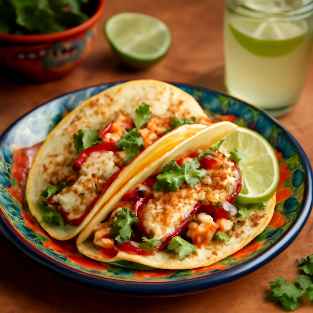 Tacos di Pesce al Chili e Lime