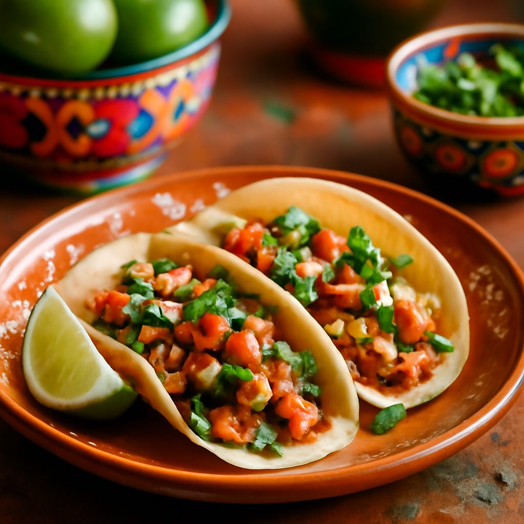 Tacos Messicani con Guscio di Formaggio Low Carb