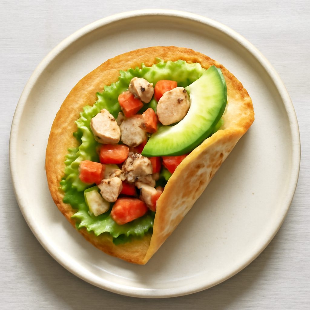 Tacos con Verdure e Fagioli